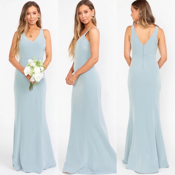 Show Me Your Mumu - Silver Sage - Morgan Dress + Bridal Cape - Picture 3 of 9